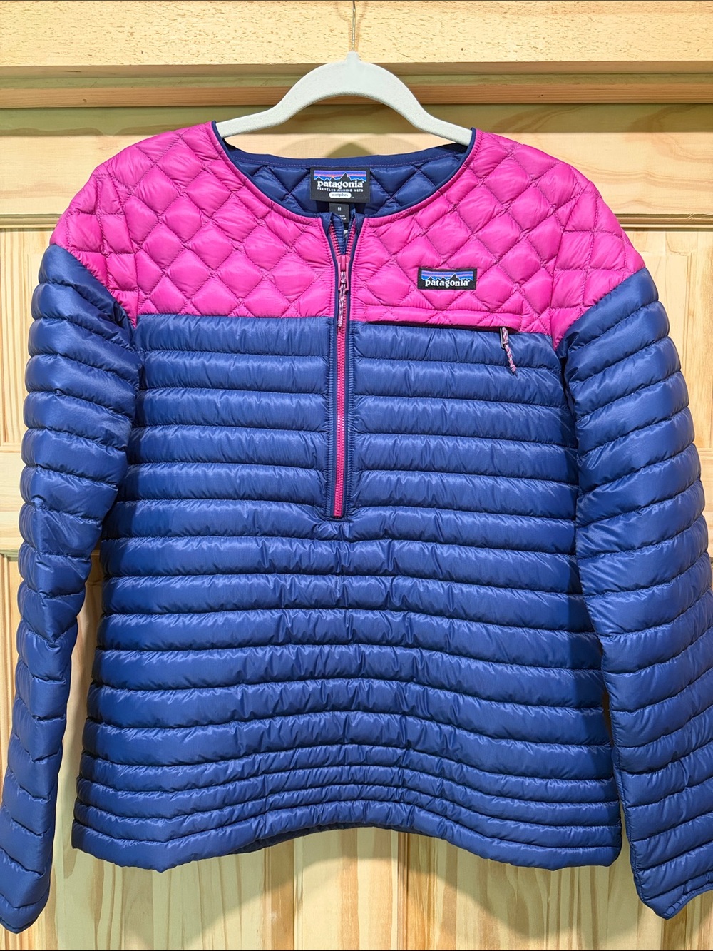 Patagonia Women’s Quilted Puffer Pullover Jacket